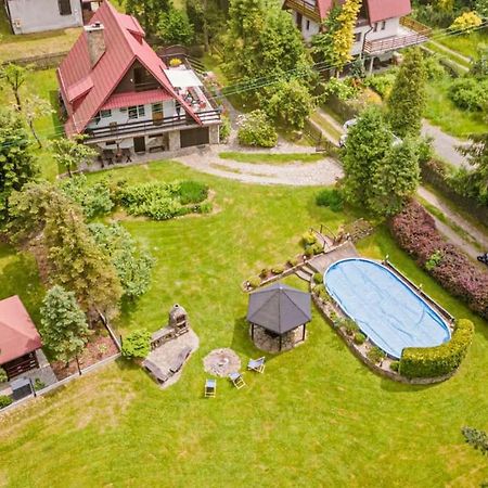 Klimatyczny Domek W Gorach Villa Sordylowka Buitenkant foto