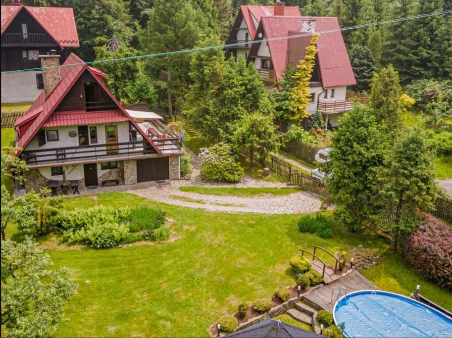 Klimatyczny Domek W Gorach Villa Sordylowka Buitenkant foto